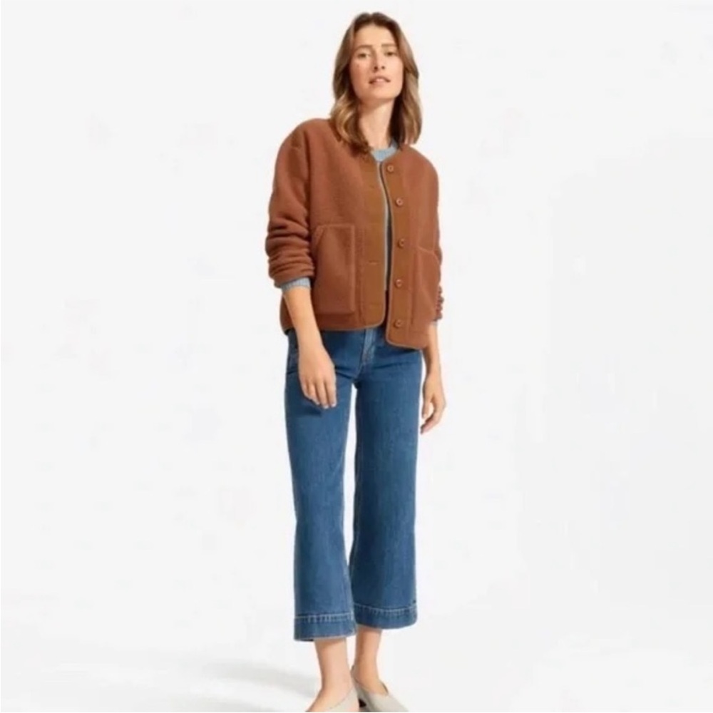 Everlane ReNew Teddy Fleece Jacket